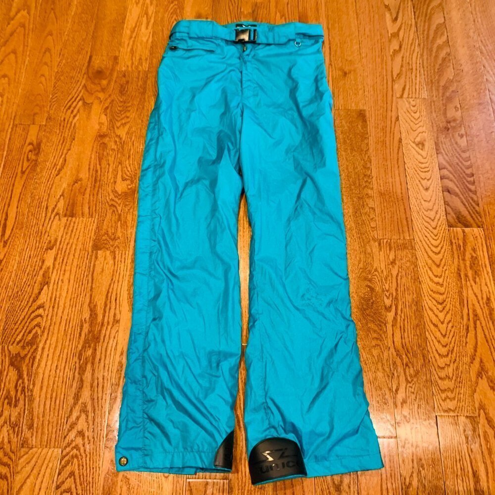 Vintage SUNICE Men's Size 34 Medium Ski Windbreaker Track Pants